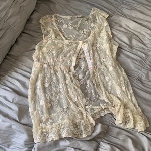 Unique Lace Vest *Lowest Price*